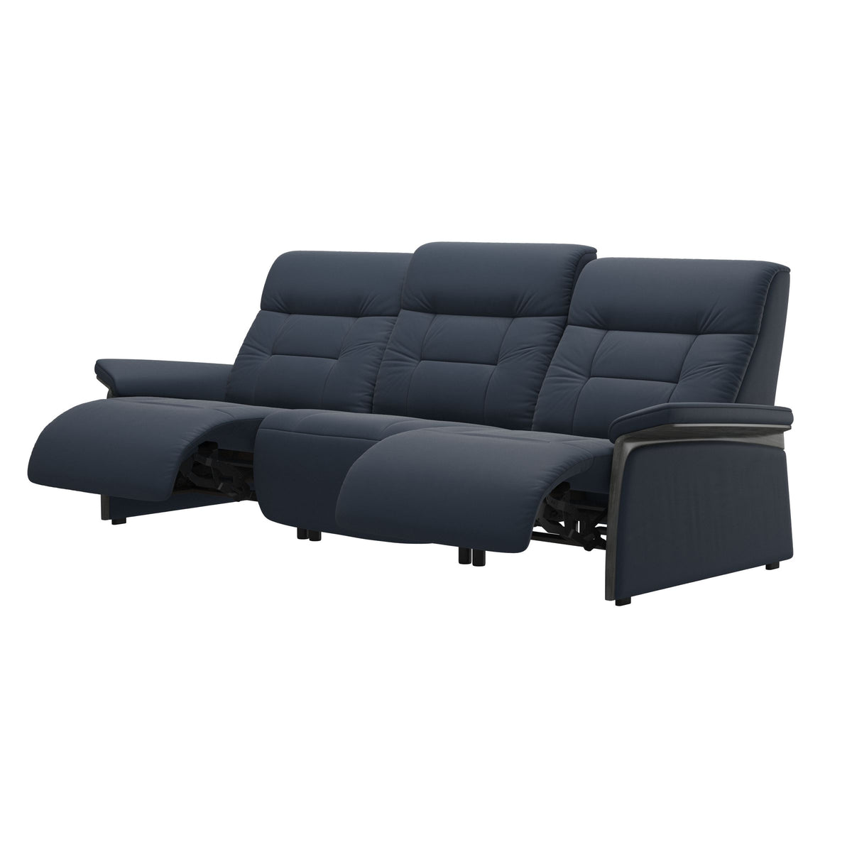 Mary Wood 3-Seat - Paloma Oxford Blue - Grey