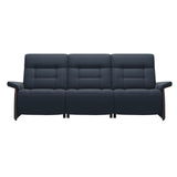 Mary Wood 3-Seat - Paloma Oxford Blue - Wenge