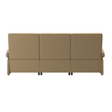 Mary Wood 3-Seat - Paloma Sand - Walnut