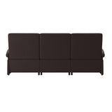 Mary Wood 3-Seat - Paloma Chocolate - Brown