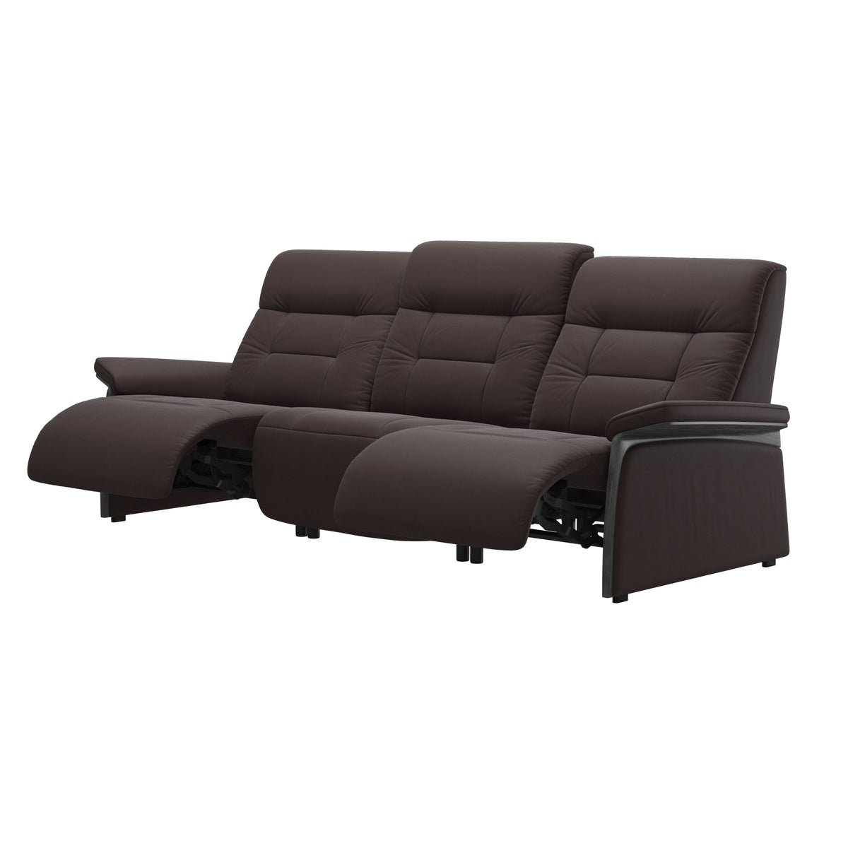 Mary Wood 3-Seat - Paloma Chocolate - Grey