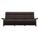 Mary Wood 3-Seat - Paloma Chocolate - Smoked Oak