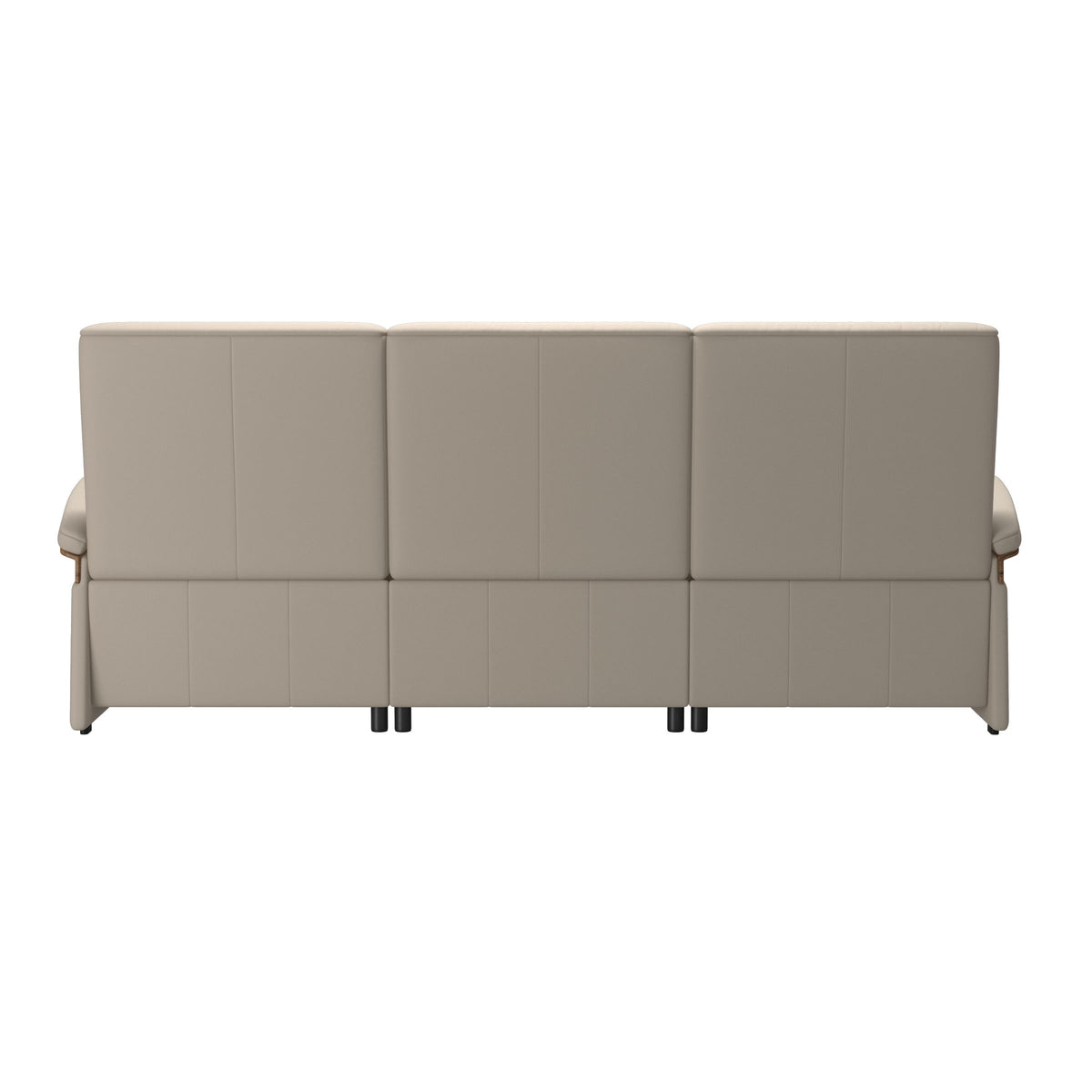 Mary Wood 3-Seat - Paloma Fog - Teak