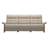 Mary Wood 3-Seat - Paloma Fog - Teak