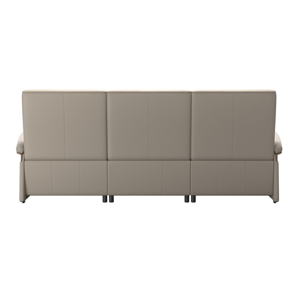 Mary Wood 3-Seat - Paloma Fog - Smoked Oak