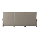 Mary Wood 3-Seat - Paloma Fog - Smoked Oak