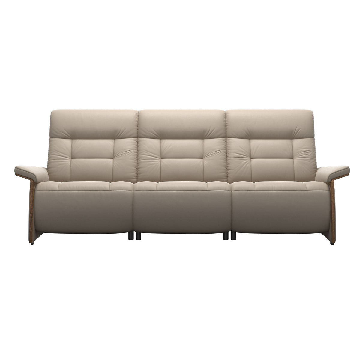 Mary Wood 3-Seat - Paloma Mushroom - Teak