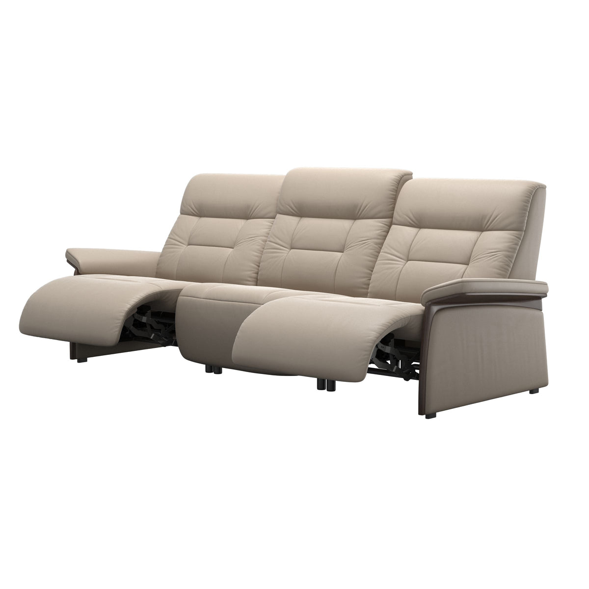 Mary Wood 3-Seat - Paloma Mushroom - Wenge
