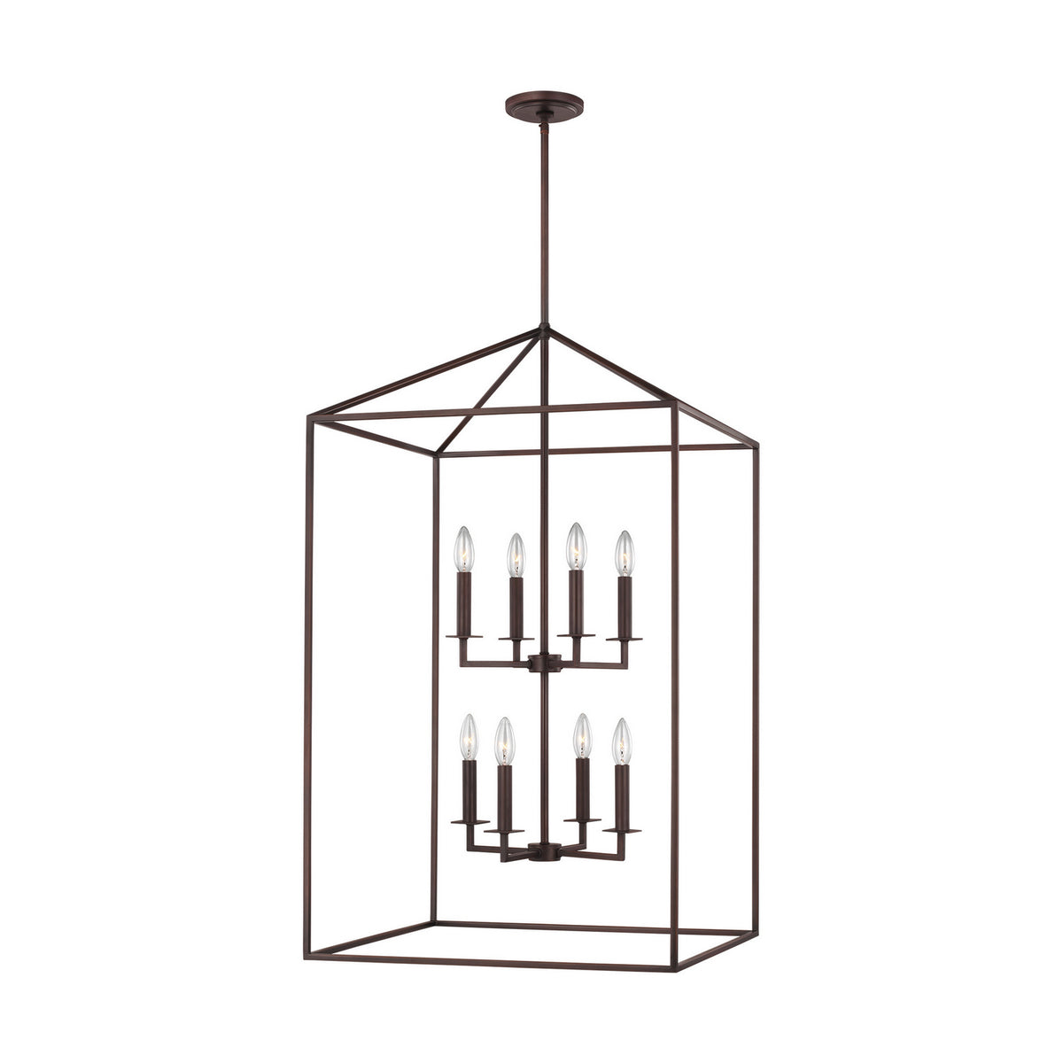 Perryton Eight Light Hall/Foyer Pendant — 38.00"