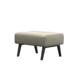 Stella Wood - Ottoman - Paloma Light Grey - Grey - Medium