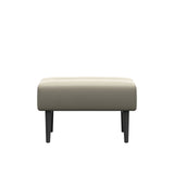 Stella Wood - Ottoman - Paloma Light Grey - Grey - Medium