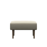 Stella Wood - Ottoman - Paloma Light Grey - Smoked Oak - Medium
