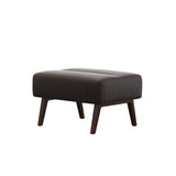 Stella Wood - Ottoman - Paloma Chocolate - Brown - Medium