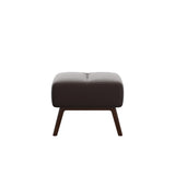 Stella Wood - Ottoman - Paloma Chocolate - Brown - Medium