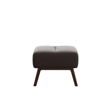 Stella Wood - Ottoman - Paloma Chocolate - Brown - Medium