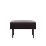 Stella Wood - Ottoman - Paloma Chocolate - Walnut - Medium