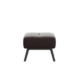 Stella Wood - Ottoman - Paloma Chocolate - Grey - Medium