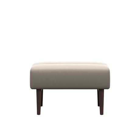 Stella Wood - Ottoman - Paloma Fog - Brown - Medium