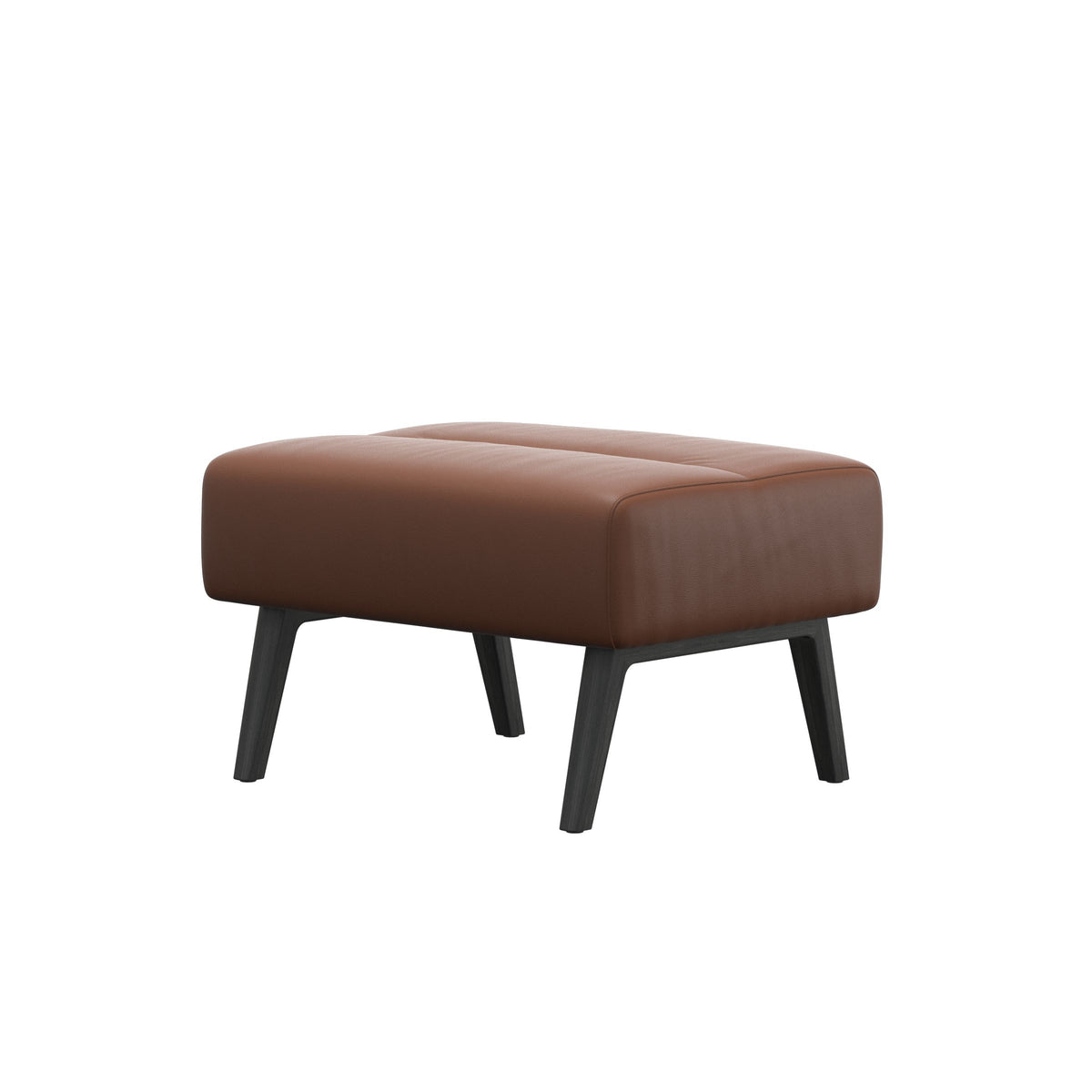 Stella Wood - Ottoman - Paloma New cognac - Grey - Medium