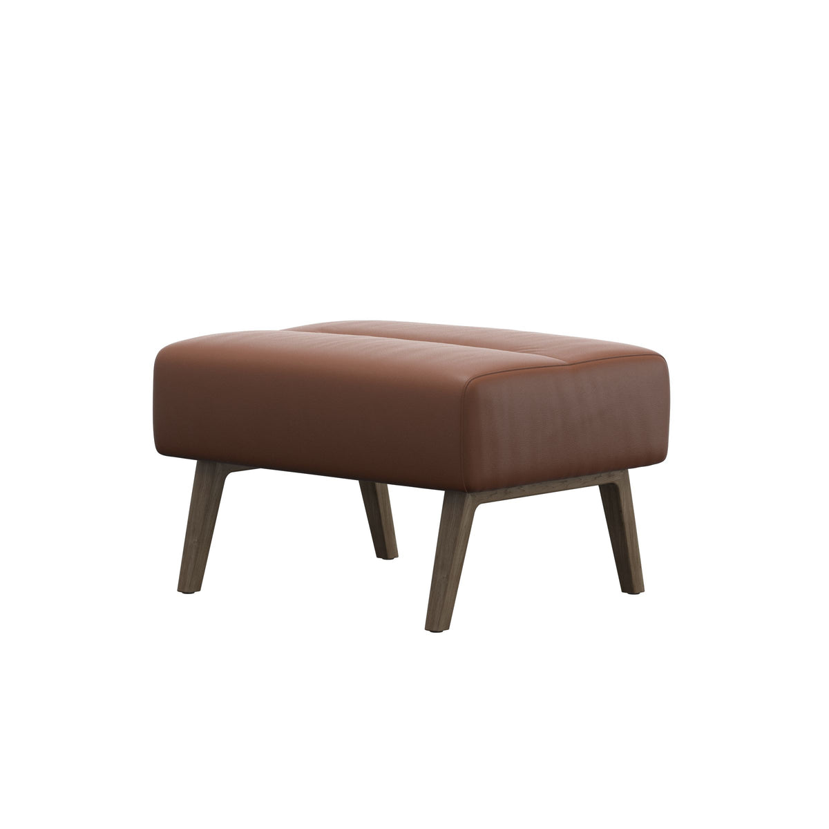 Stella Wood - Ottoman - Paloma New cognac - Smoked Oak - Medium