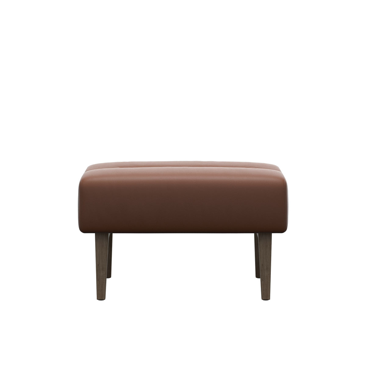 Stella Wood - Ottoman - Paloma New cognac - Smoked Oak - Medium