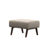 Stella Wood - Ottoman - Paloma Mushroom - Brown - Medium