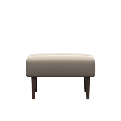 Stella Wood - Ottoman - Paloma Mushroom - Brown - Medium