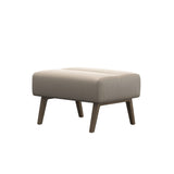 Stella Wood - Ottoman - Paloma Mushroom - Smoked Oak - Medium