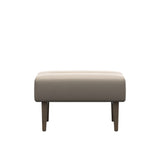 Stella Wood - Ottoman - Paloma Mushroom - Smoked Oak - Medium