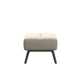 Stella Wood - Ottoman - Paloma Light Grey - Grey - Large