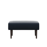 Stella Wood - Ottoman - Paloma Oxford Blue - Wenge - Large
