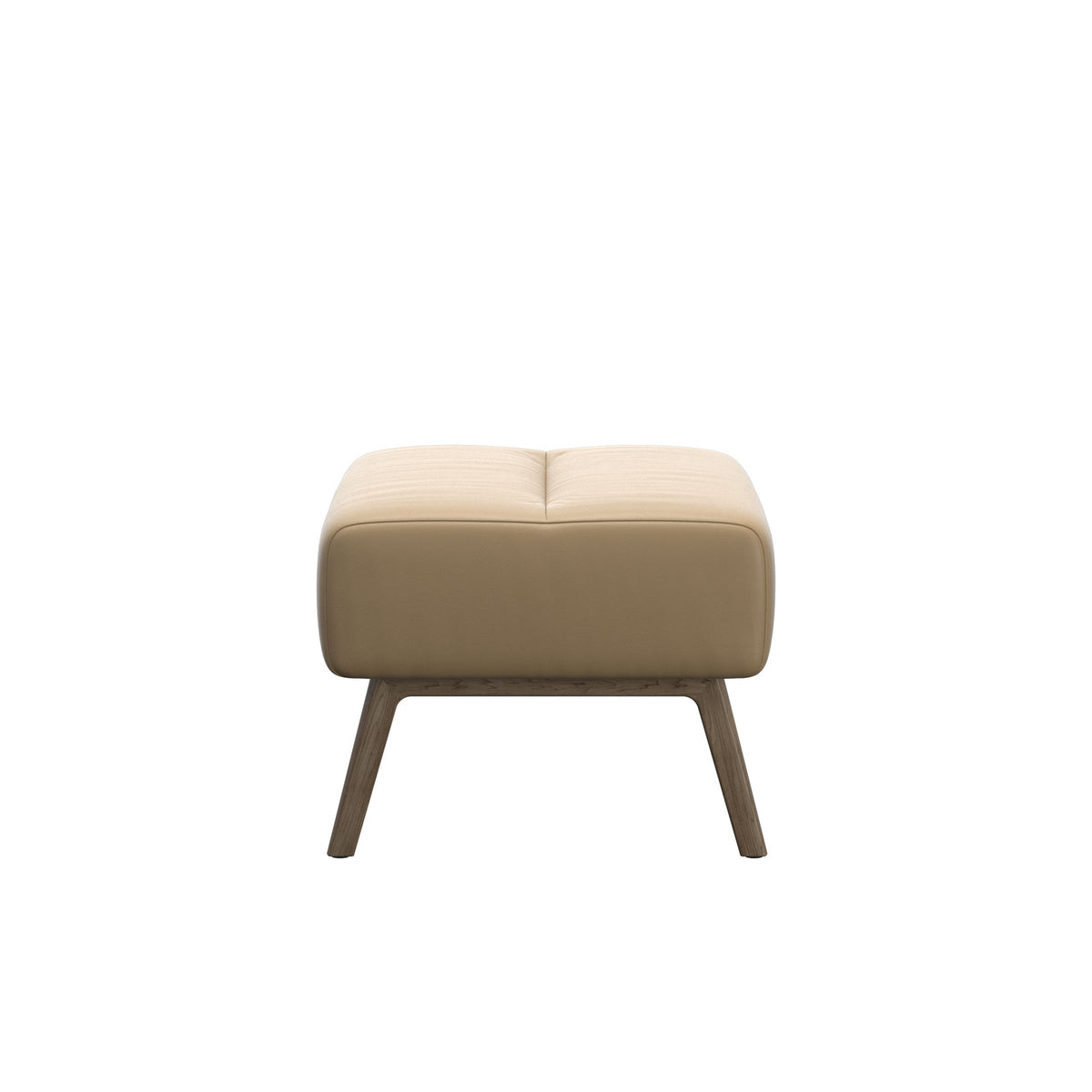 Stella Wood - Ottoman - Paloma Sand - Smoked Oak - Large