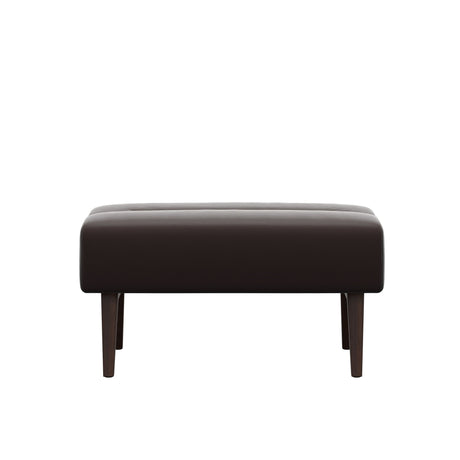 Stella Wood - Ottoman - Paloma Chocolate - Brown - Large