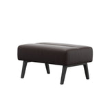Stella Wood - Ottoman - Paloma Chocolate - Grey - Large