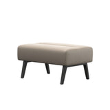Stella Wood - Ottoman - Paloma Mushroom - Grey - Large