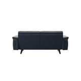 Stella Wood - 2-Seater Sofa - Paloma Oxford Blue - Grey