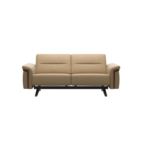Stella Wood - 2-Seater Sofa - Paloma Sand - Brown