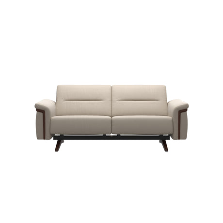 Stella Wood - 2-Seater Sofa - Paloma Fog - Brown