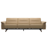 Stella Wood - 3-Seater Sofa - Paloma Sand - Walnut