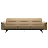 Stella Wood - 3-Seater Sofa - Paloma Sand - Wenge