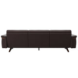 Stella Wood - 3-Seater Sofa - Paloma Chocolate - Brown