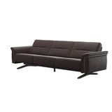 Stella Wood - 3-Seater Sofa - Paloma Chocolate - Grey