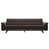 Stella Wood - 3-Seater Sofa - Paloma Chocolate - Grey