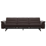 Stella Wood - 3-Seater Sofa - Paloma Chocolate - Wenge