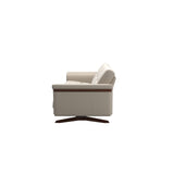 Stella Wood - 3-Seater Sofa - Paloma Fog - Brown
