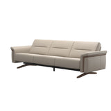 Stella Wood - 3-Seater Sofa - Paloma Fog - Walnut