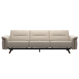 Stella Wood - 3-Seater Sofa - Paloma Fog - Walnut