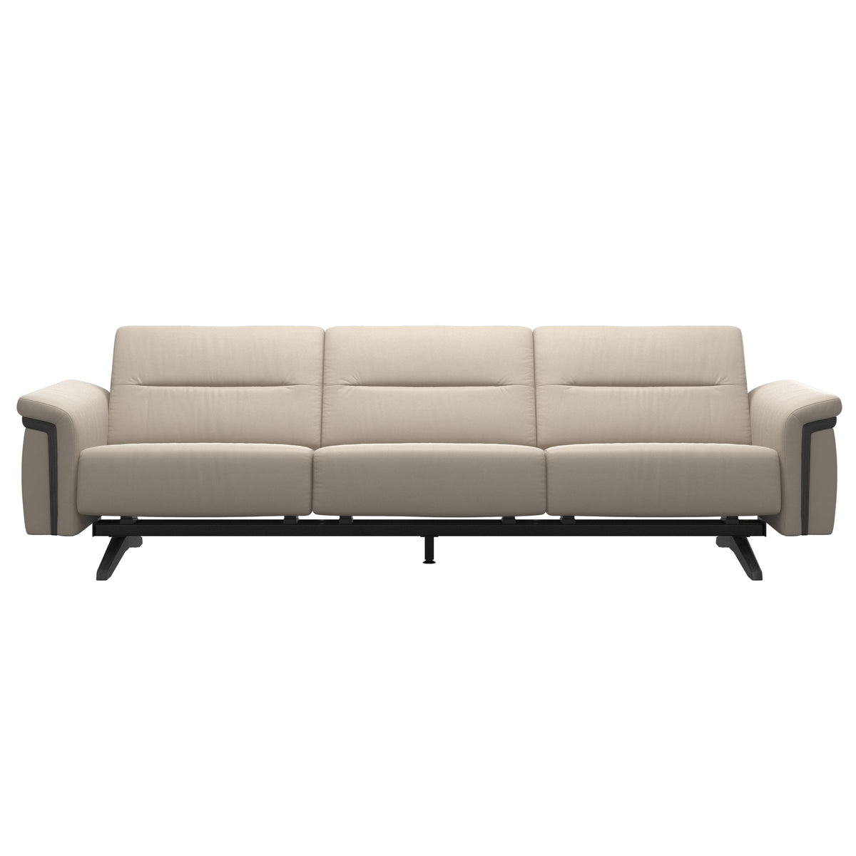 Stella Wood - 3-Seater Sofa - Paloma Fog - Grey