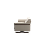 Stella Wood - 3-Seater Sofa - Paloma Fog - Wenge