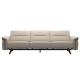 Stella Wood - 3-Seater Sofa - Paloma Fog - Wenge